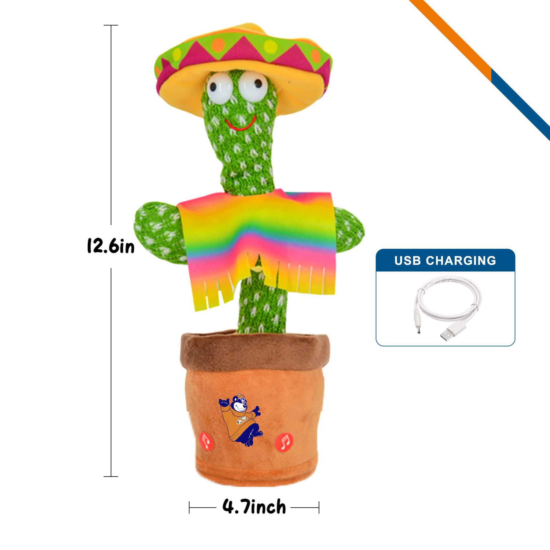 Tency Dancing Cactus Toy 4