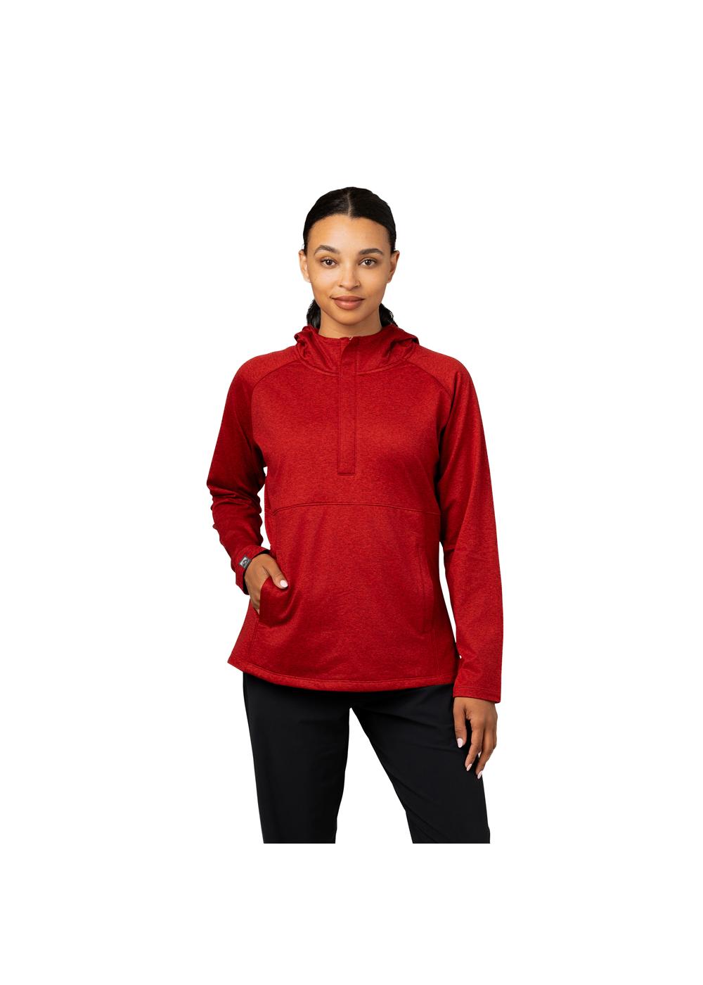 Storm Creek Women's Sidekick Super Soft Midweight Hooded Half Zip 3