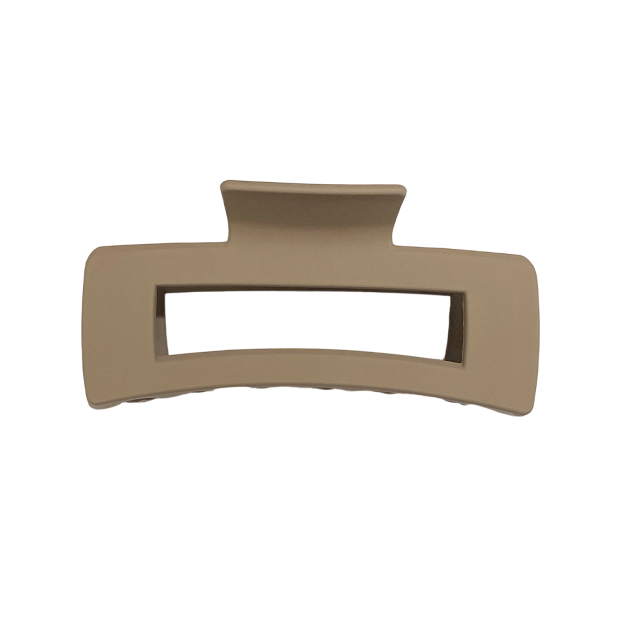 Matte Plastic Square Hair Clip With Strong Spring 9