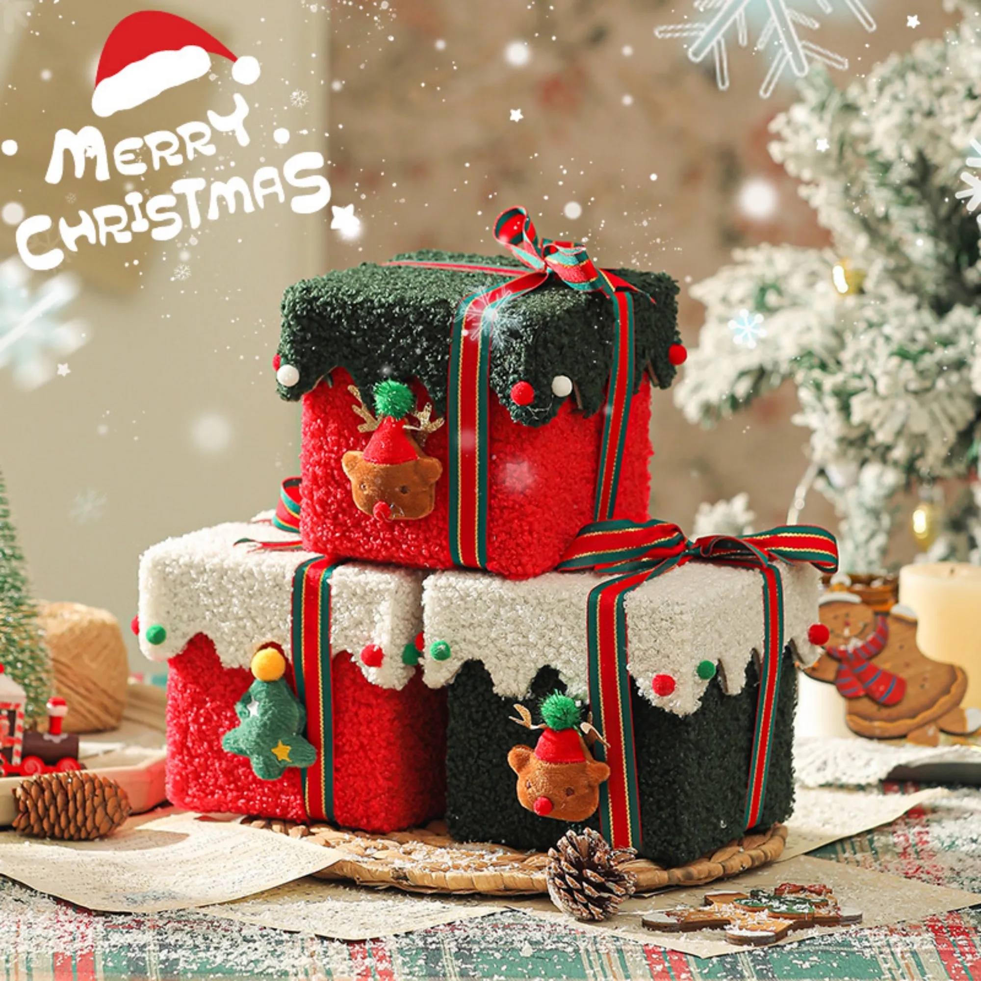 Christmas Cube Gift Box 3