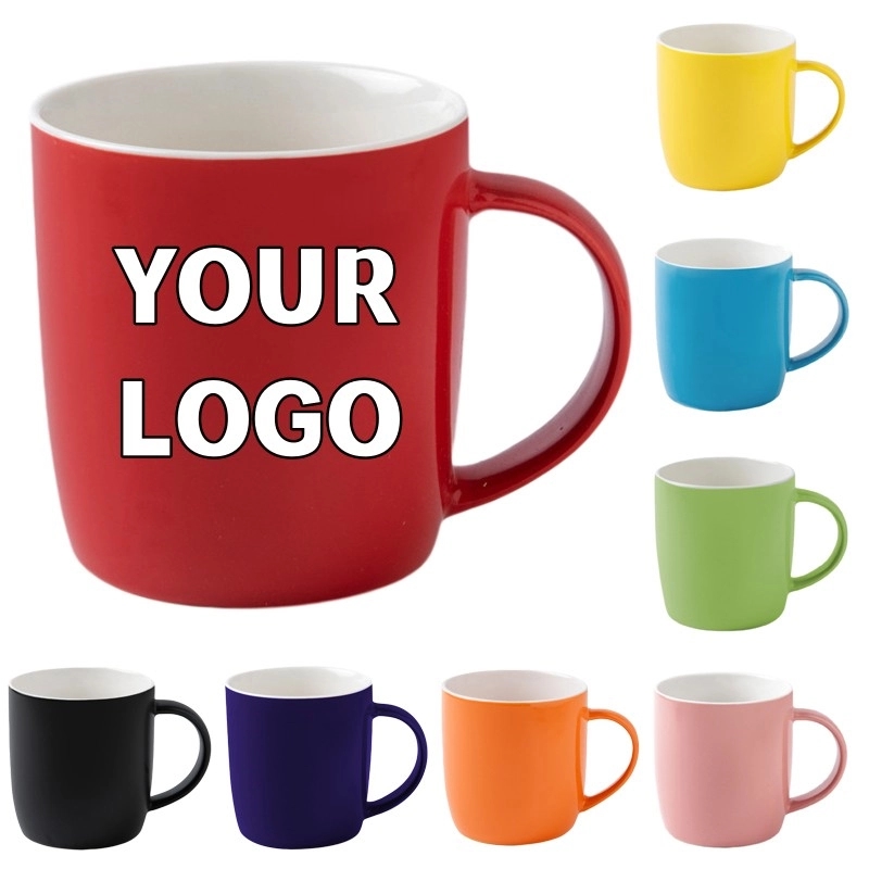 Custom 12 oz. Advertising Ceramic Mugs 5