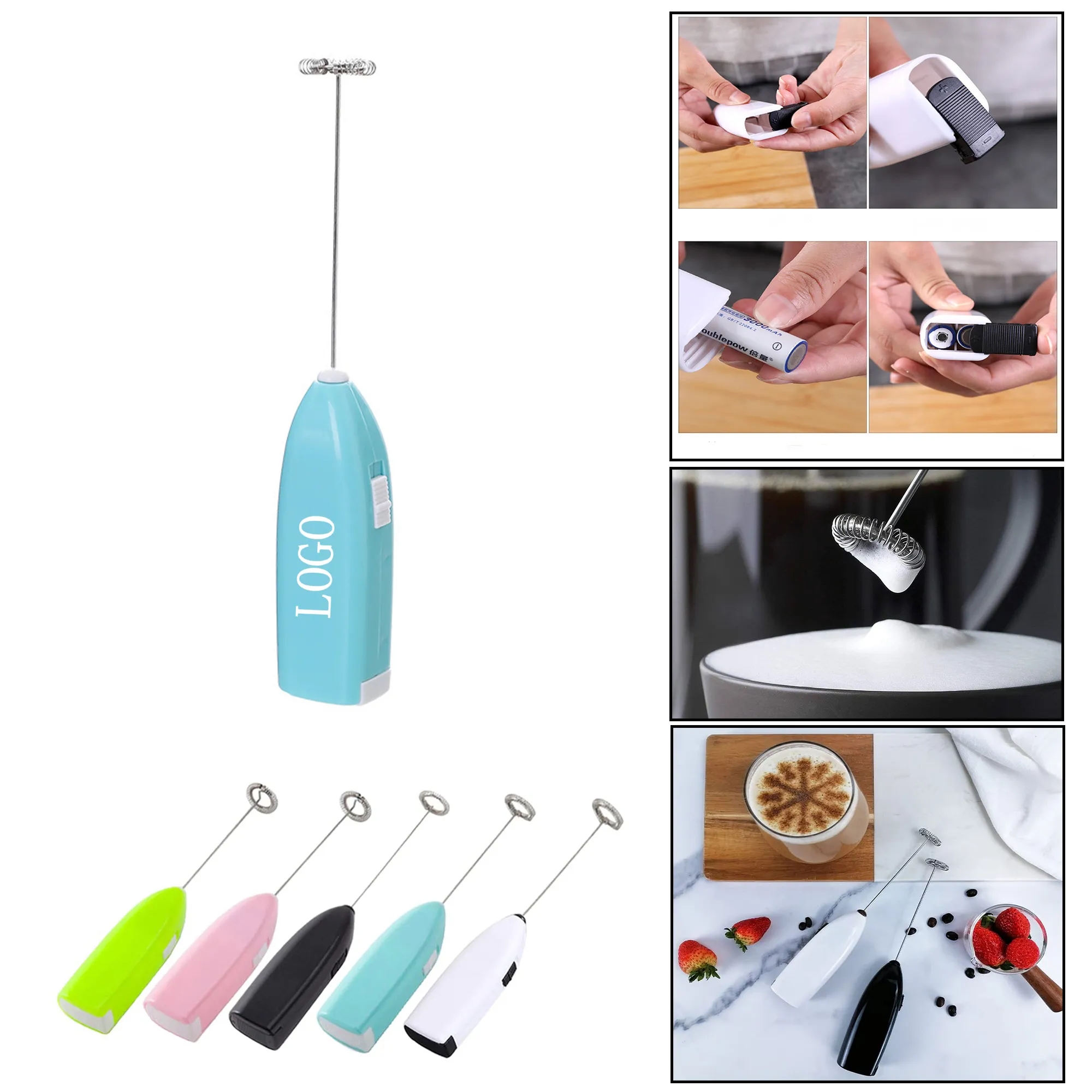 Portable Electric Egg Beater 4