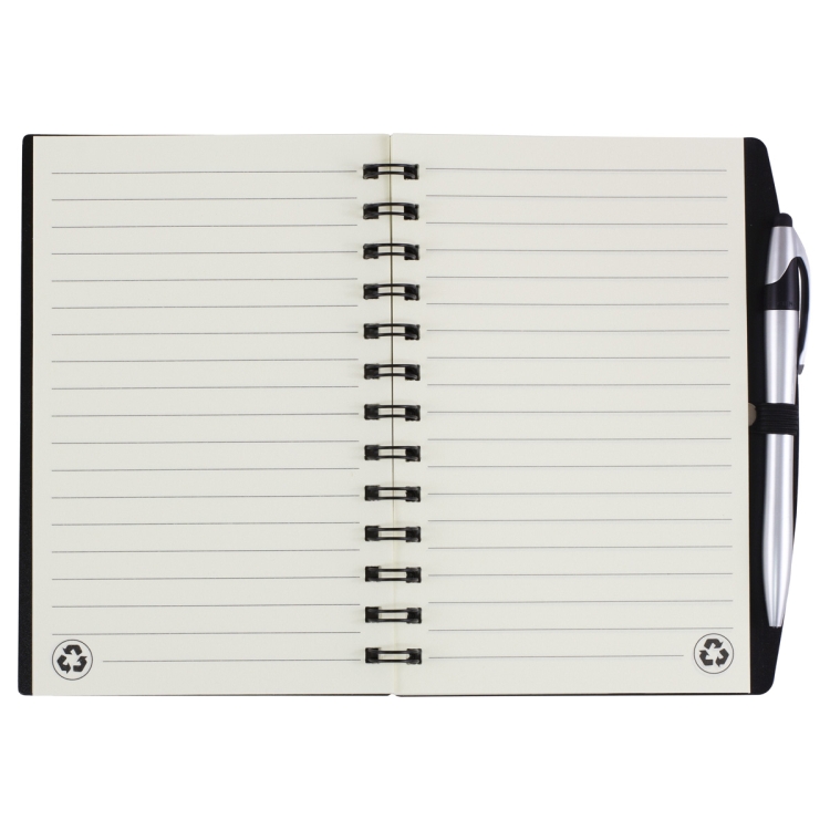 "Allegheny" Stylish Spiral Sticky Notes, Flags and Pen Notebook 5