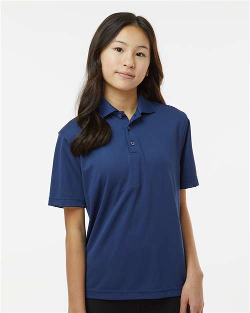 Youth Saratoga Performance Mini Mesh Polo - 108Y 59