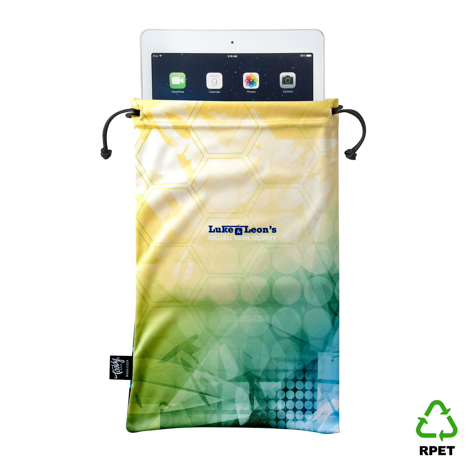 Toddy® Gear RPET Smart Pouch Thin - Extra Large - Premium RPET Microfiber Storage & Cleaning Pouch