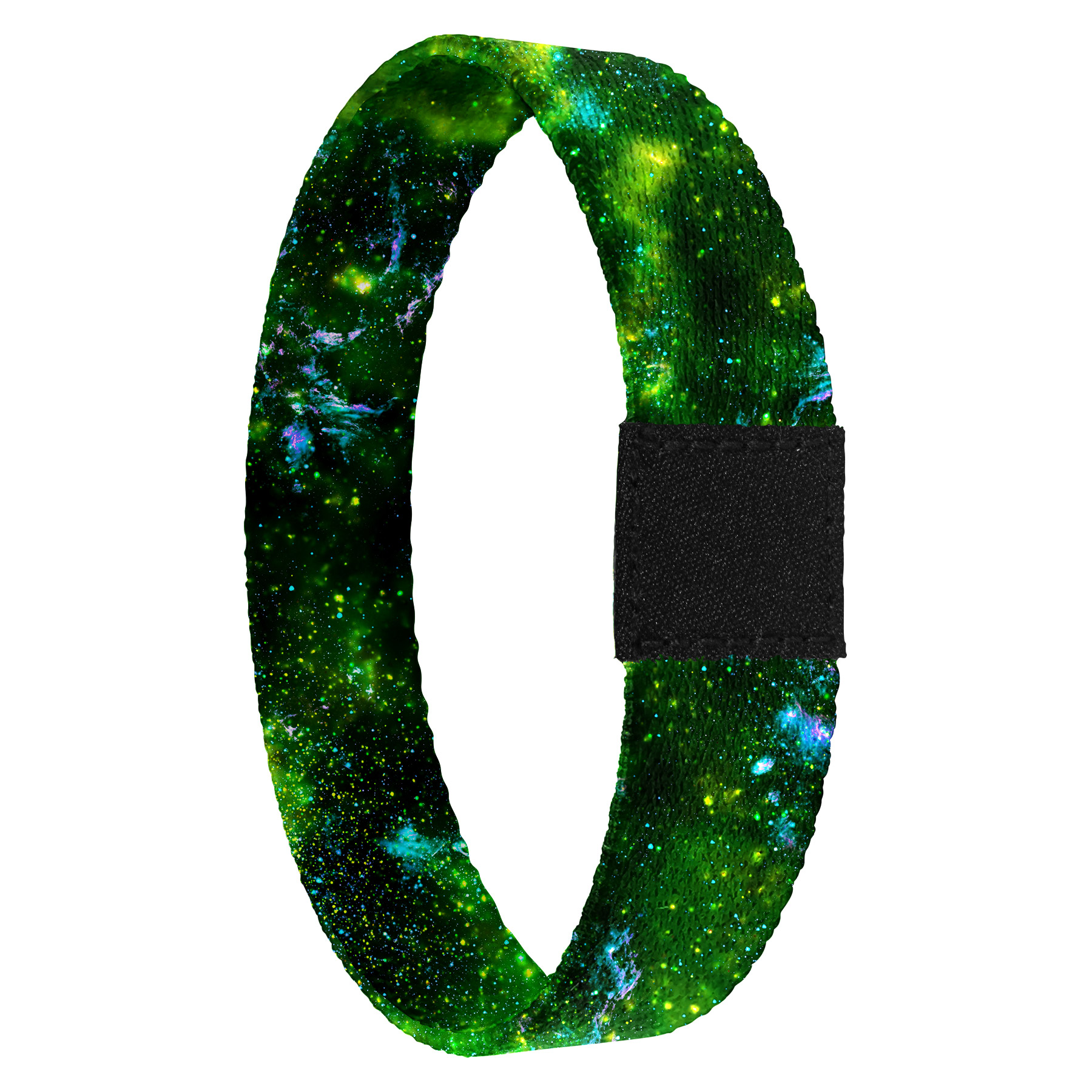 Completely Custom 5/8'' Sublimation Elastic Polyester Wristband With Woven Label 14