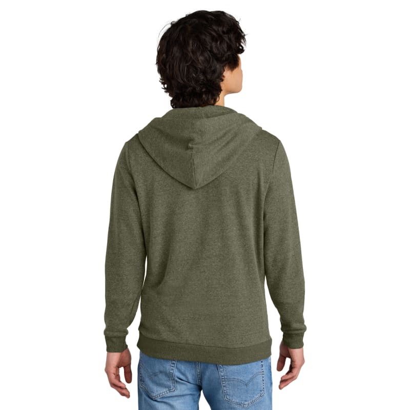 District Perfect Tri Fleece Full-Zip Hoodie, custom hoodie or sweatshirt with logo imprint 24