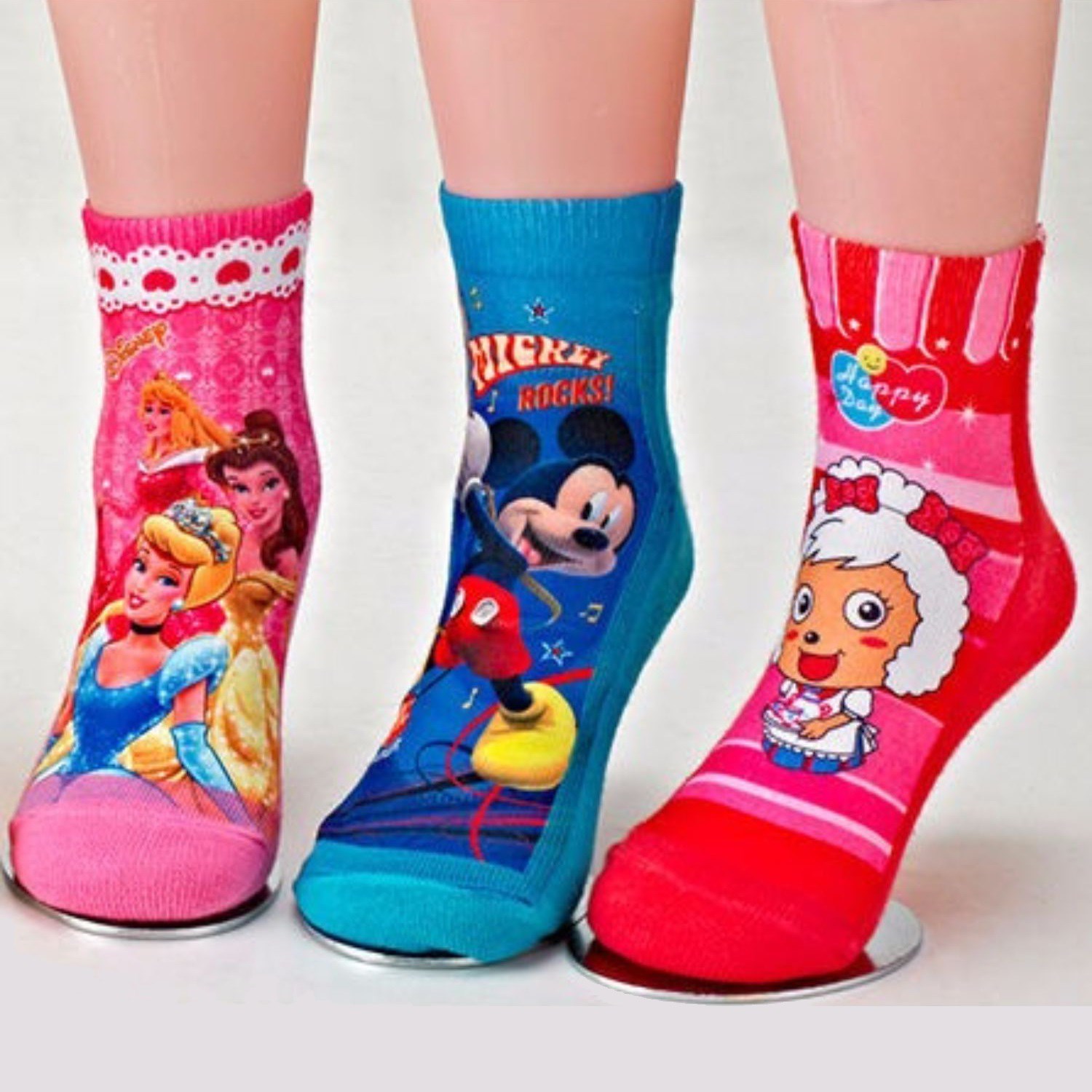 Youth below the calf 360 digital printed socks w/ full customization