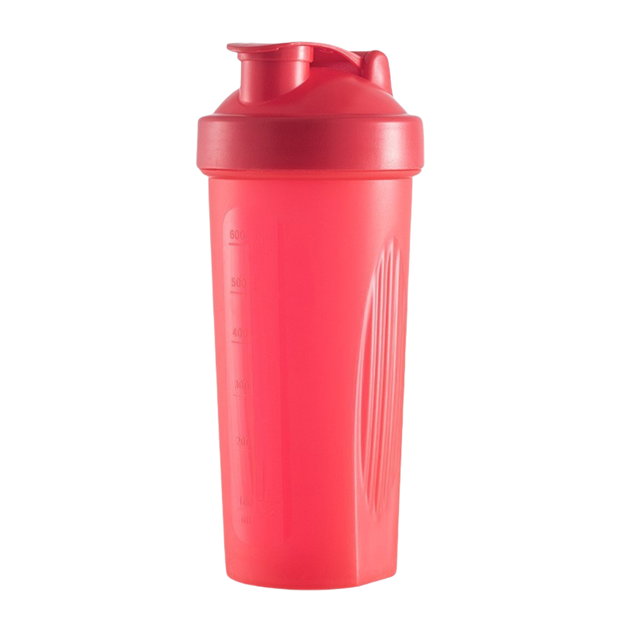 600ml Shaker Bottle for Protein Shakes with Measurement Marks 5