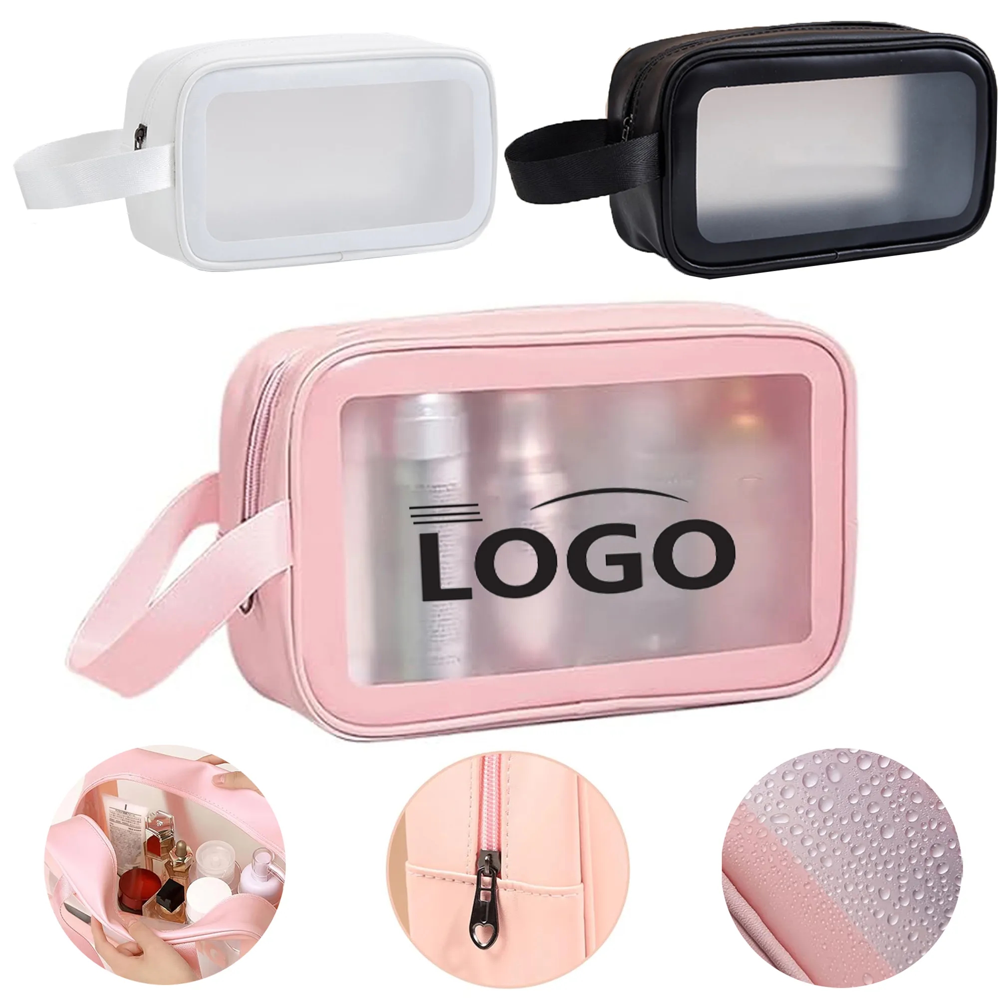 Transparent Shower Cosmetic Tote 3