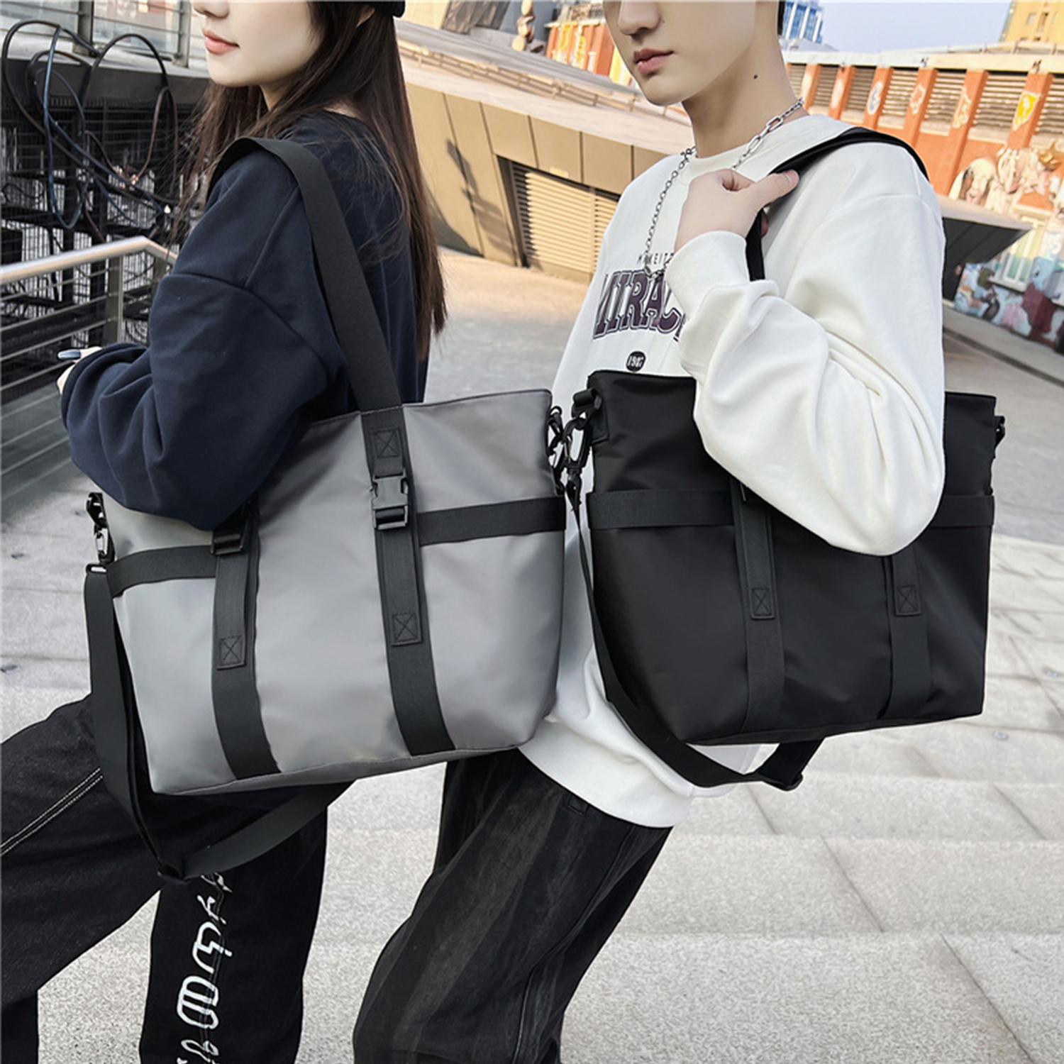 Extra Large Tote Bag, custom tote bag with logo imprint 5