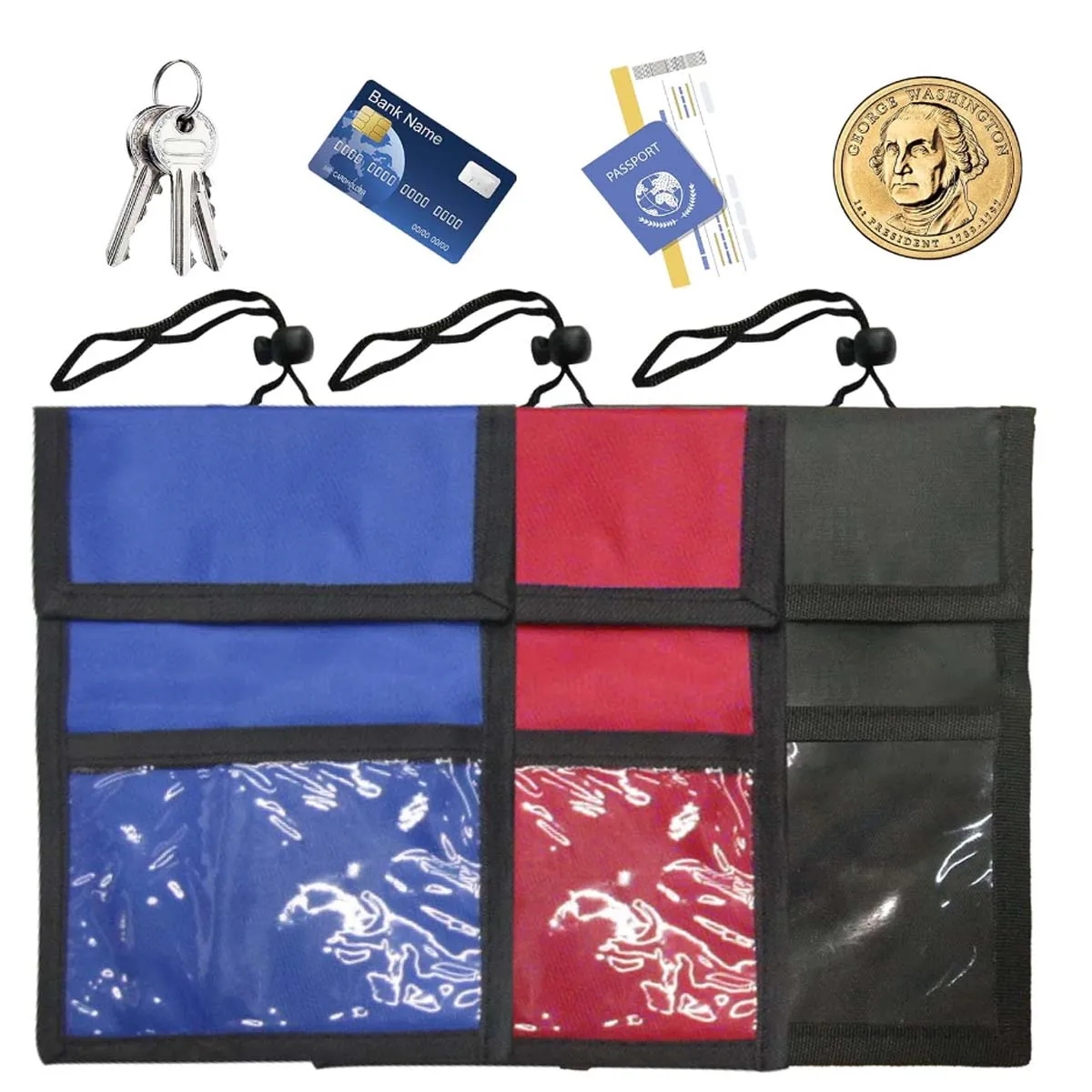 Travel Pouch Neck Wallet Passport Holder 4