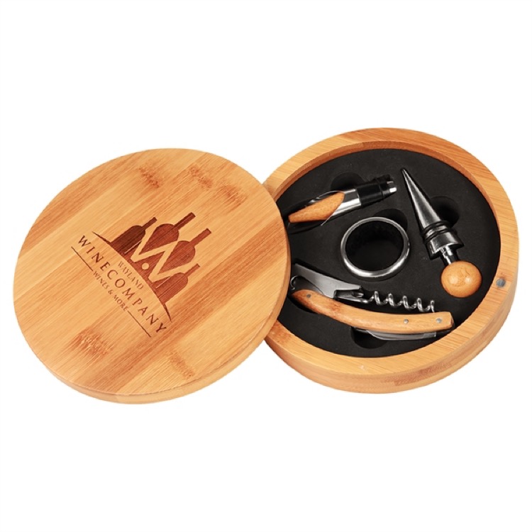 Bamboo Wine Tool Set 2