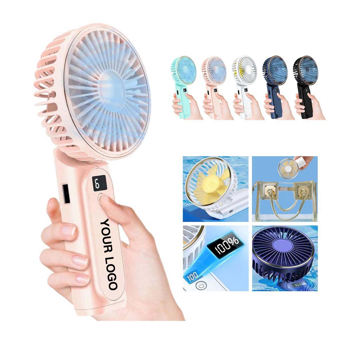 Silent Cooling Neck Fan with Washable Design 4