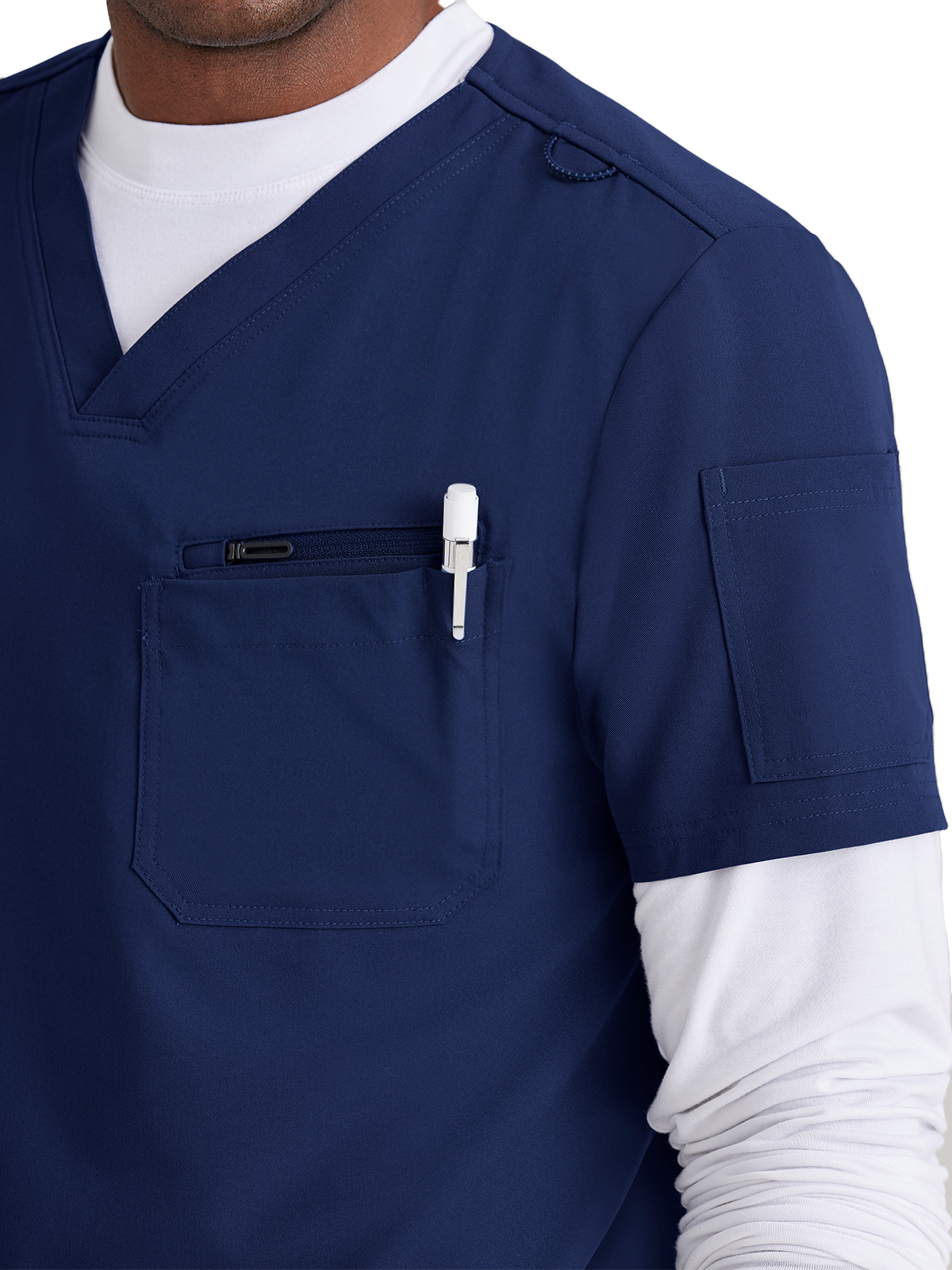 Barco Unify - Men's Three-Pocket V-Neck Rally Scrub Top 14