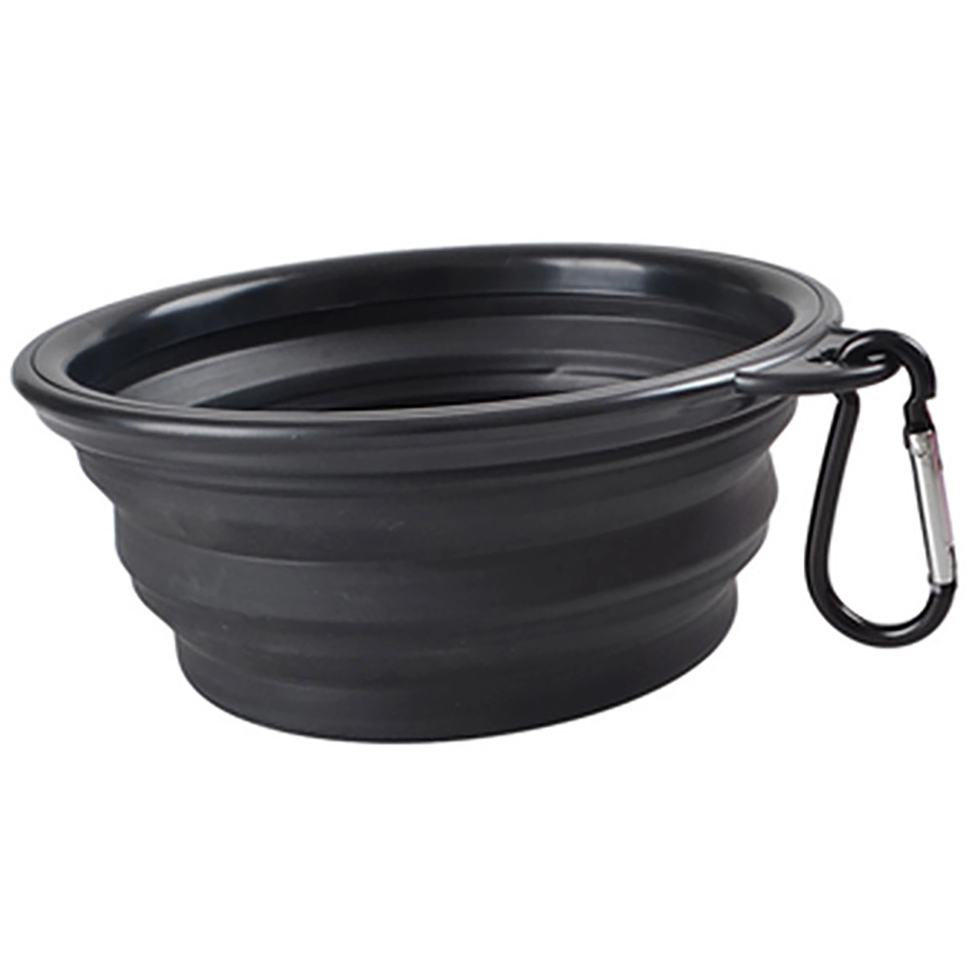 MOQ 50pcs Collapsible Silicone Pet Bowl 13