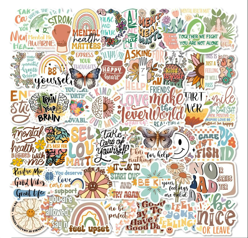 Decor Label Die Cut Stickers 2