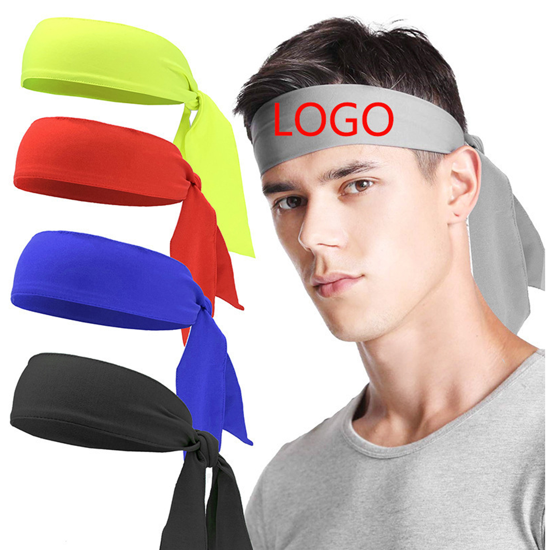 Adjustable Sports Headband Sweatband 2