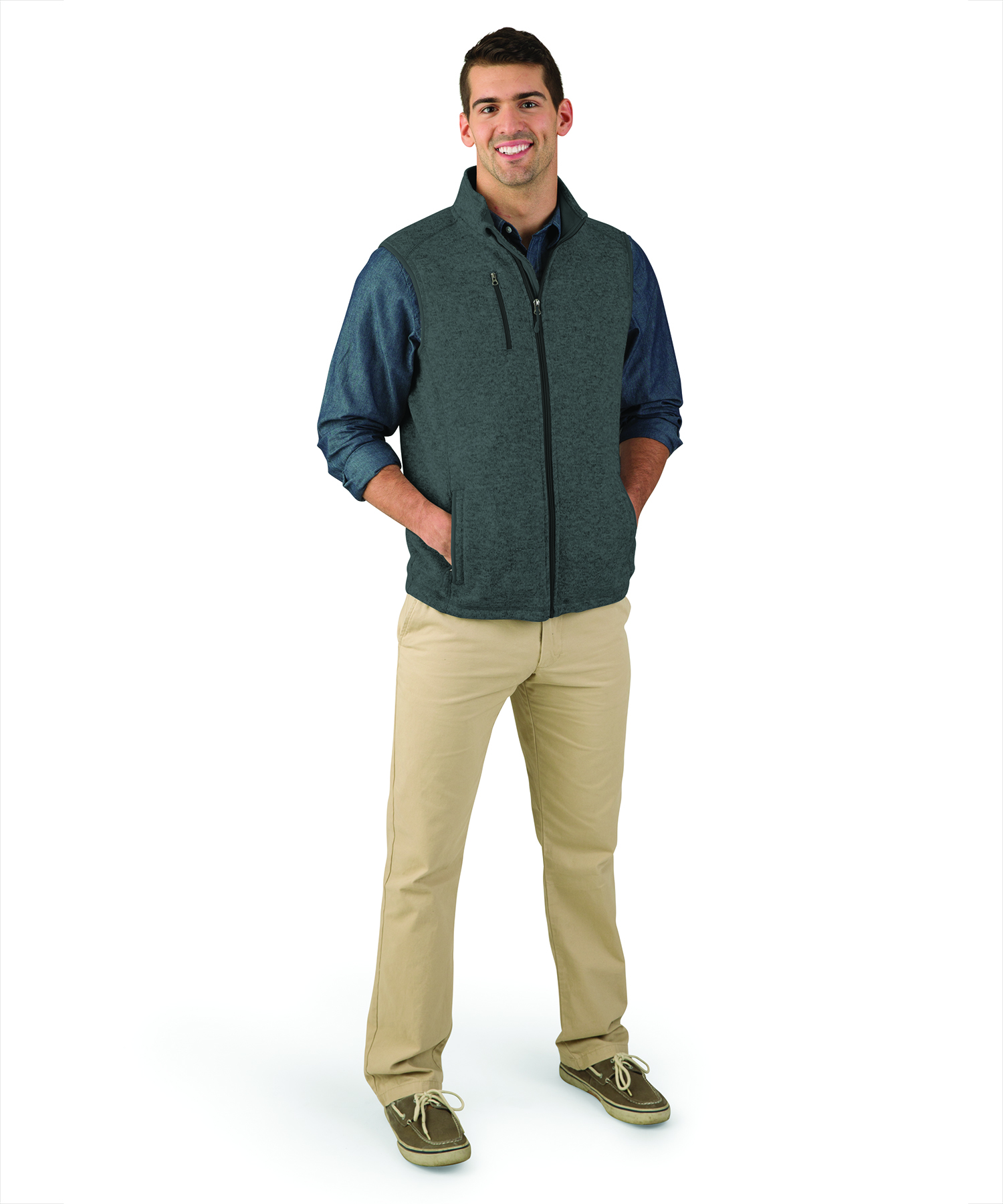 Men's Pacific Heathered Vest