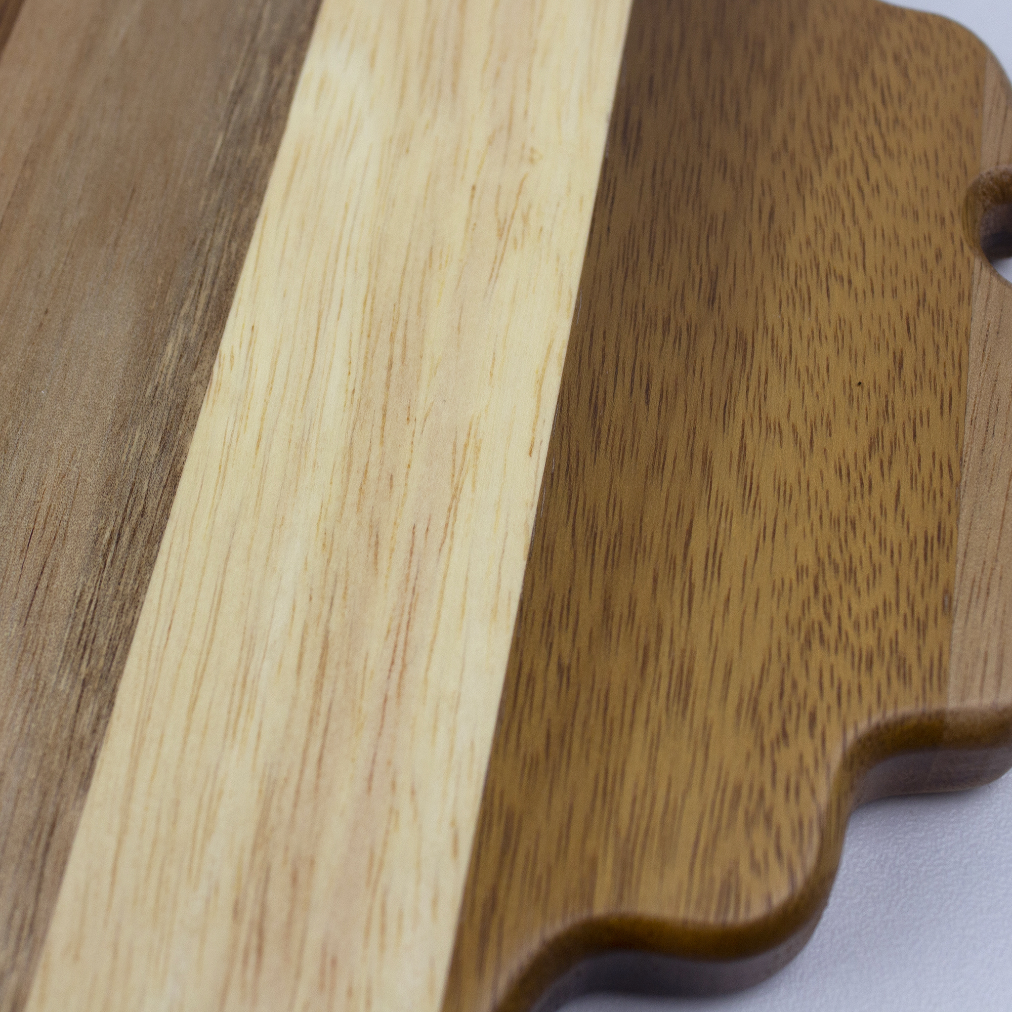 Rock & Branch® Shiplap Series Michigan State Shaped Wood Serving and Cutting Board 5