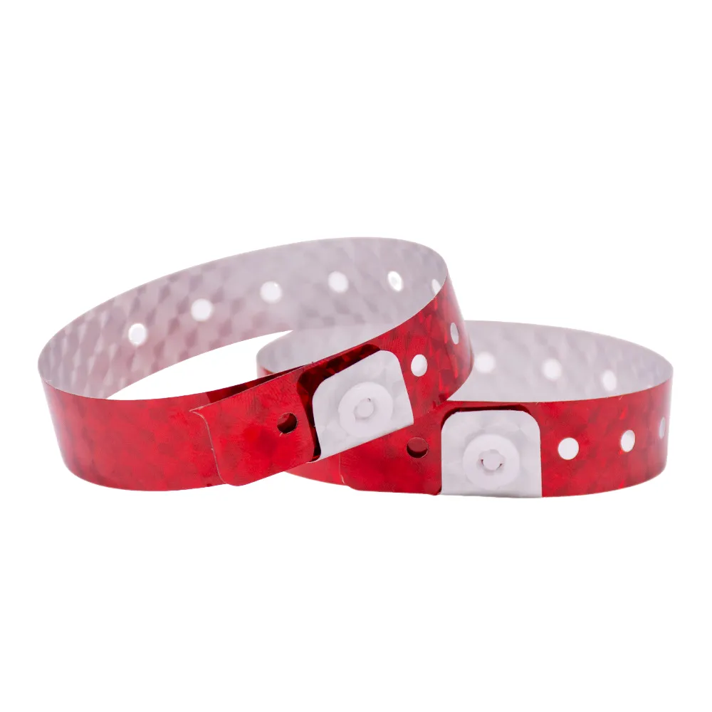 10 Inch Holographic Wristband for Staff or VIP Access 6