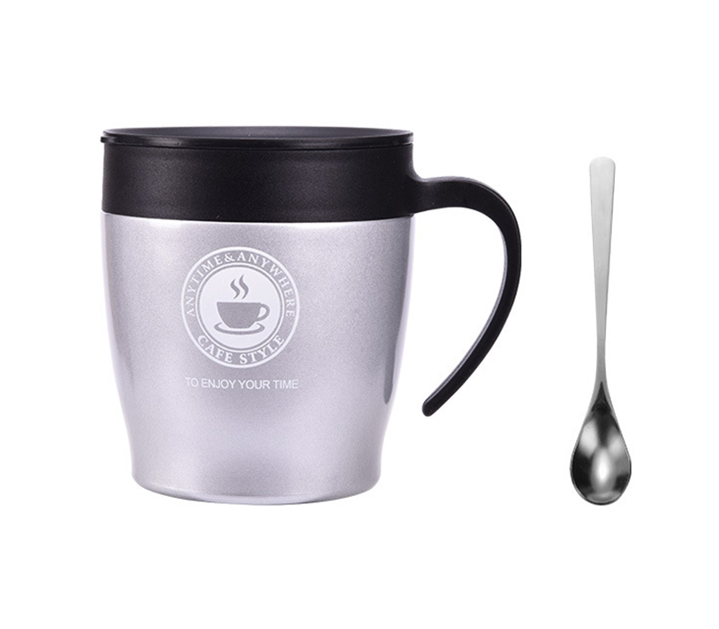 Stainless Steel Travel Mug, 10 oz. 4