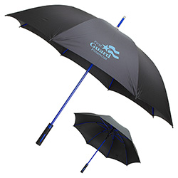 Parkside Auto-Open Umbrella with Contrasting Color Frame 28