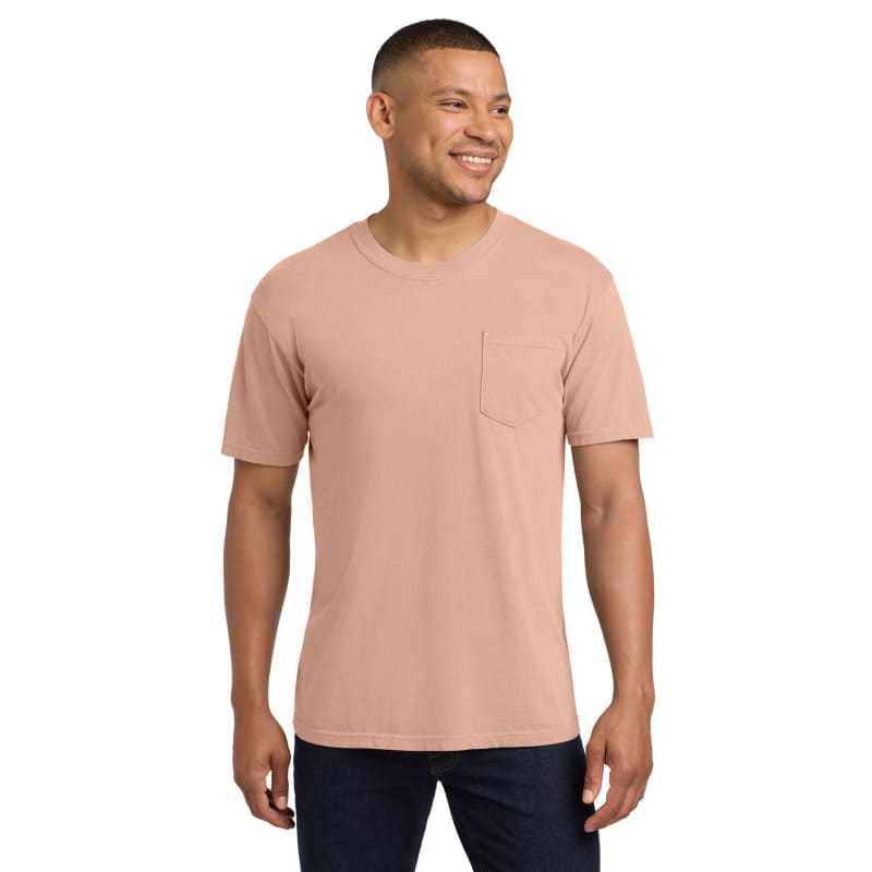 COMFORT COLORS Heavyweight Ring Spun Pocket Tee. 26