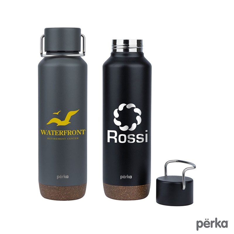 Perka® Cabrillo 24 oz. Double Wall, Stainless Steel Water Bottle