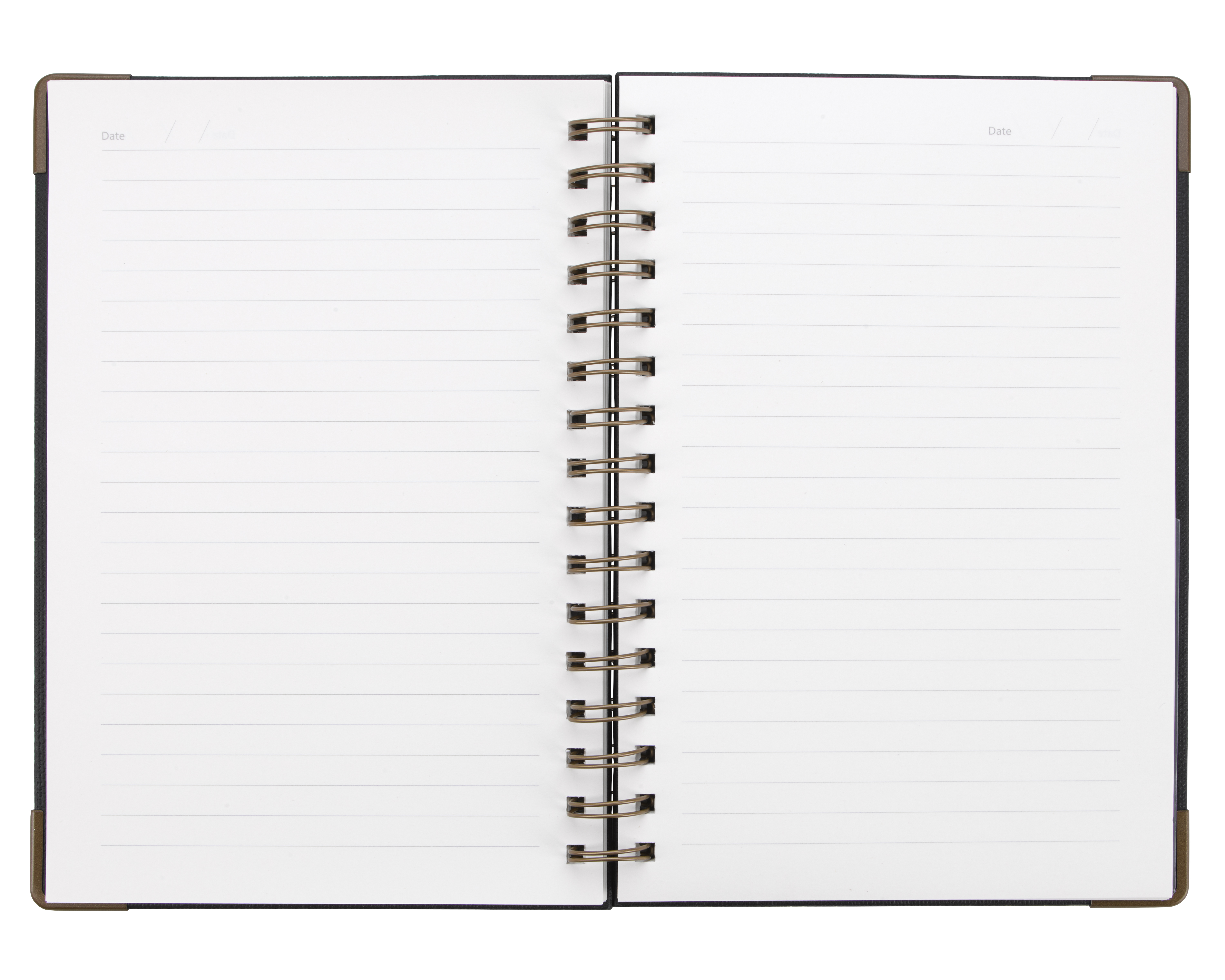 Good Value™ Woven Paper Hardback With Metal Accents Notebook 3