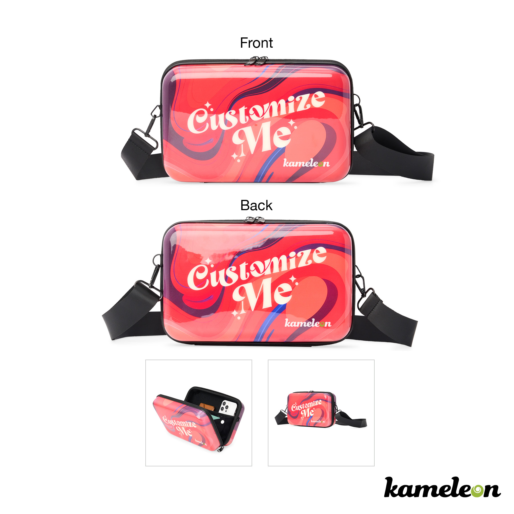 Bugatti Customizable Wide Crossbody Case 11