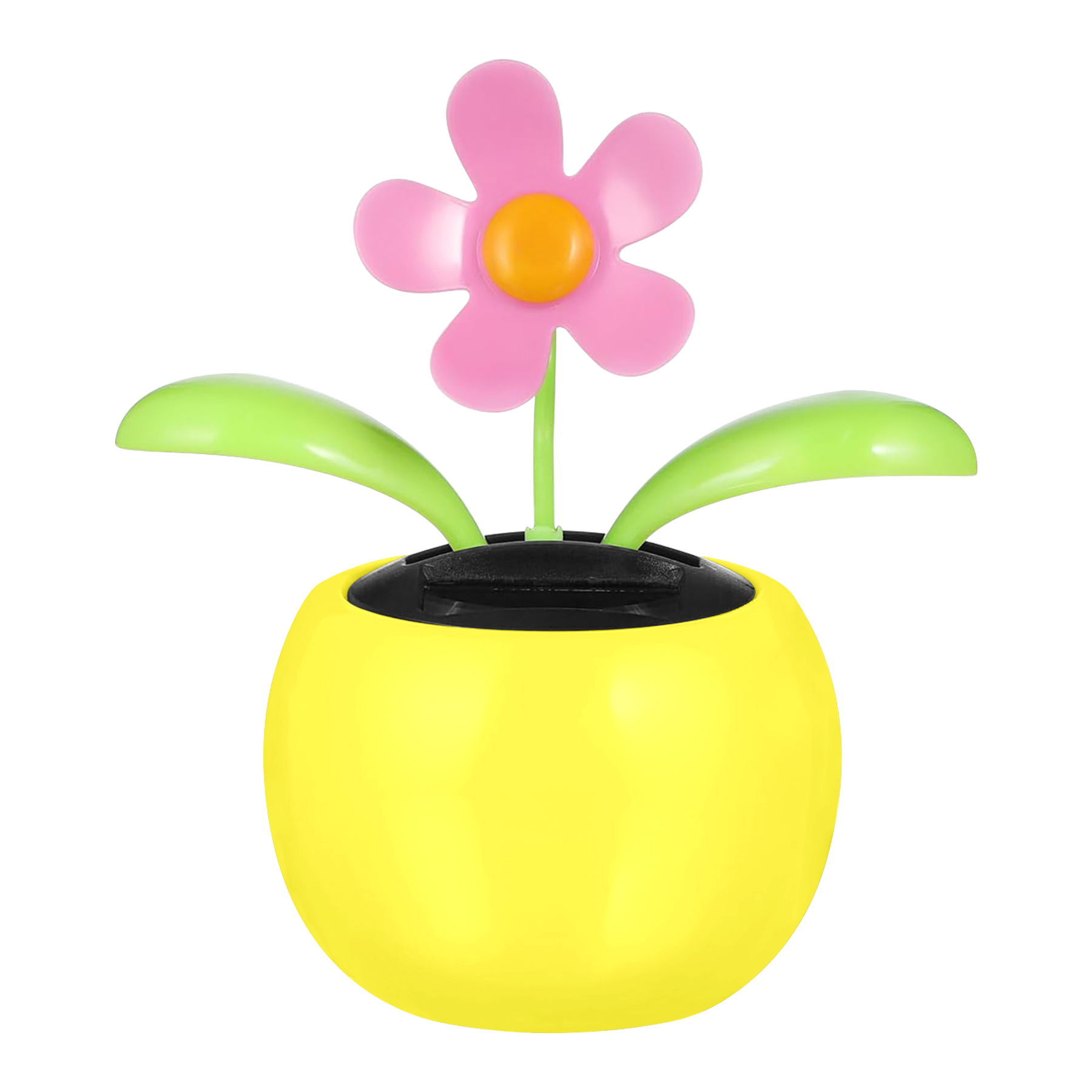 Solar Powered Dancing Flower Car Decor 17