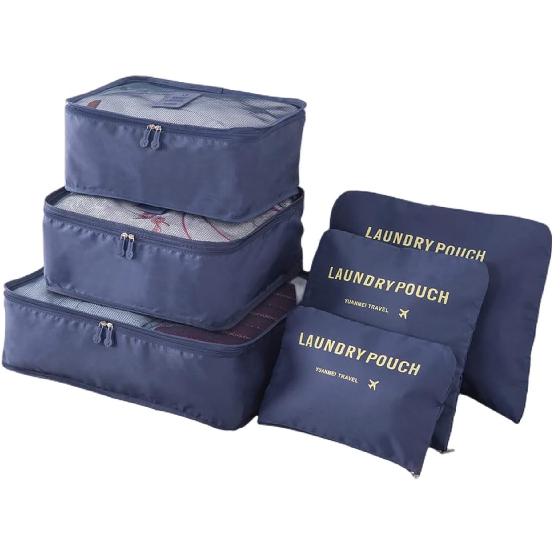 6 Set Travel Storage Bags 6