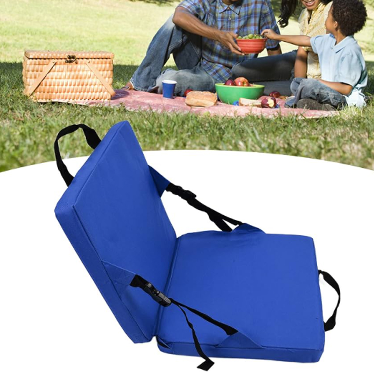 Portable Folding Indoor Outdoor Stadium Seat Camping Chair 3