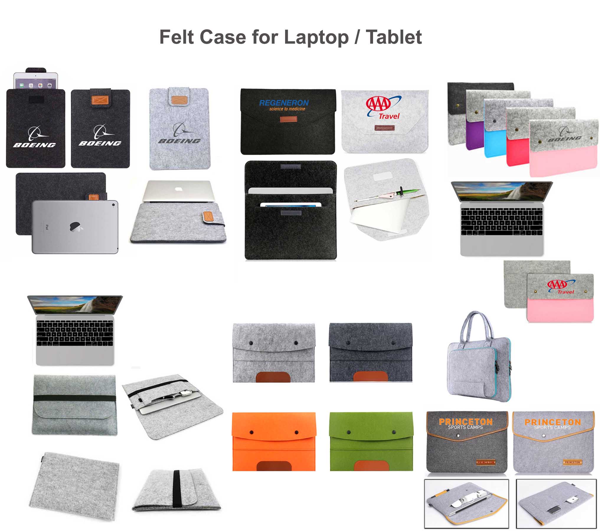 iBank ® Felt Case for Laptop / Tablet 2