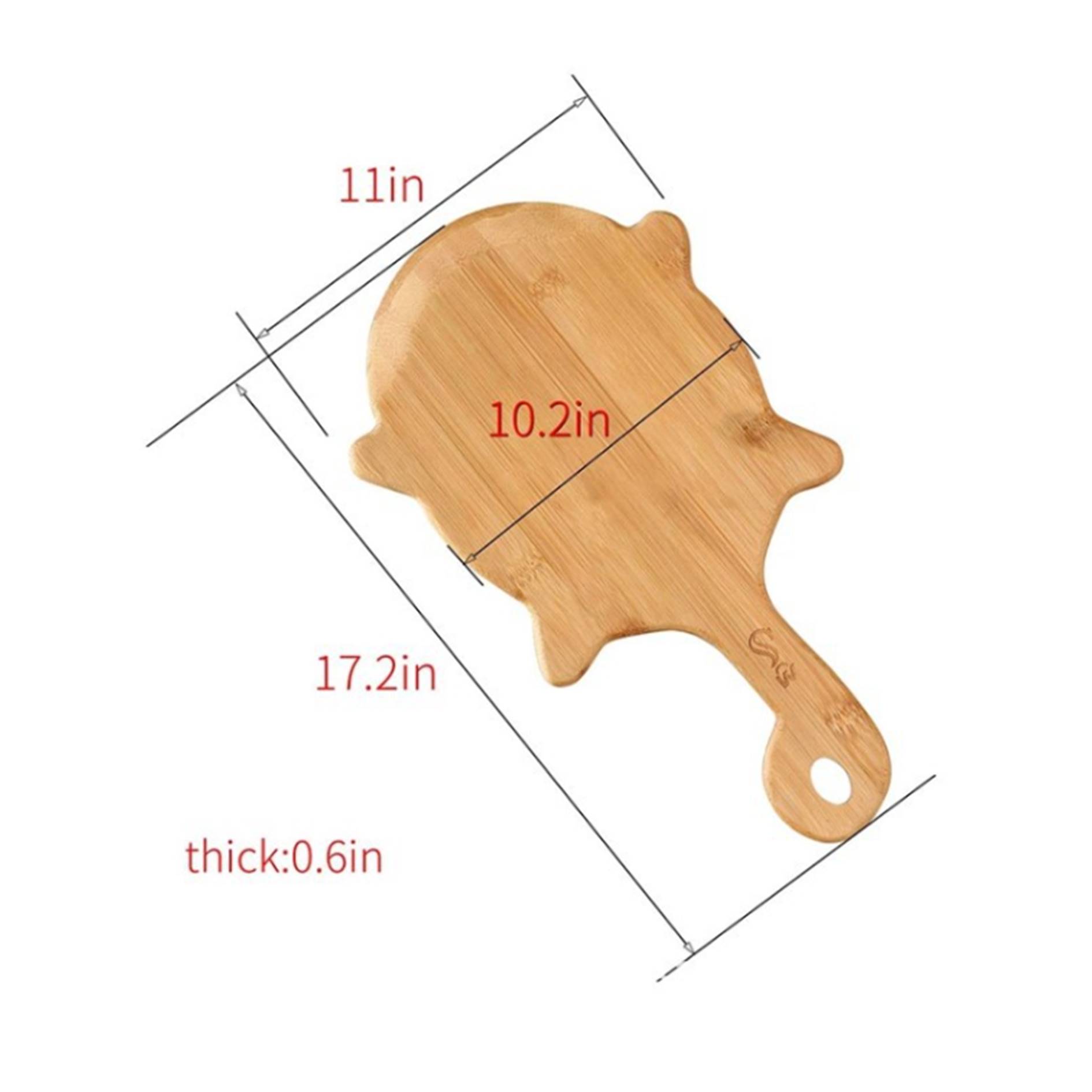 Creative Bamboo Pizza Cutting Board 4