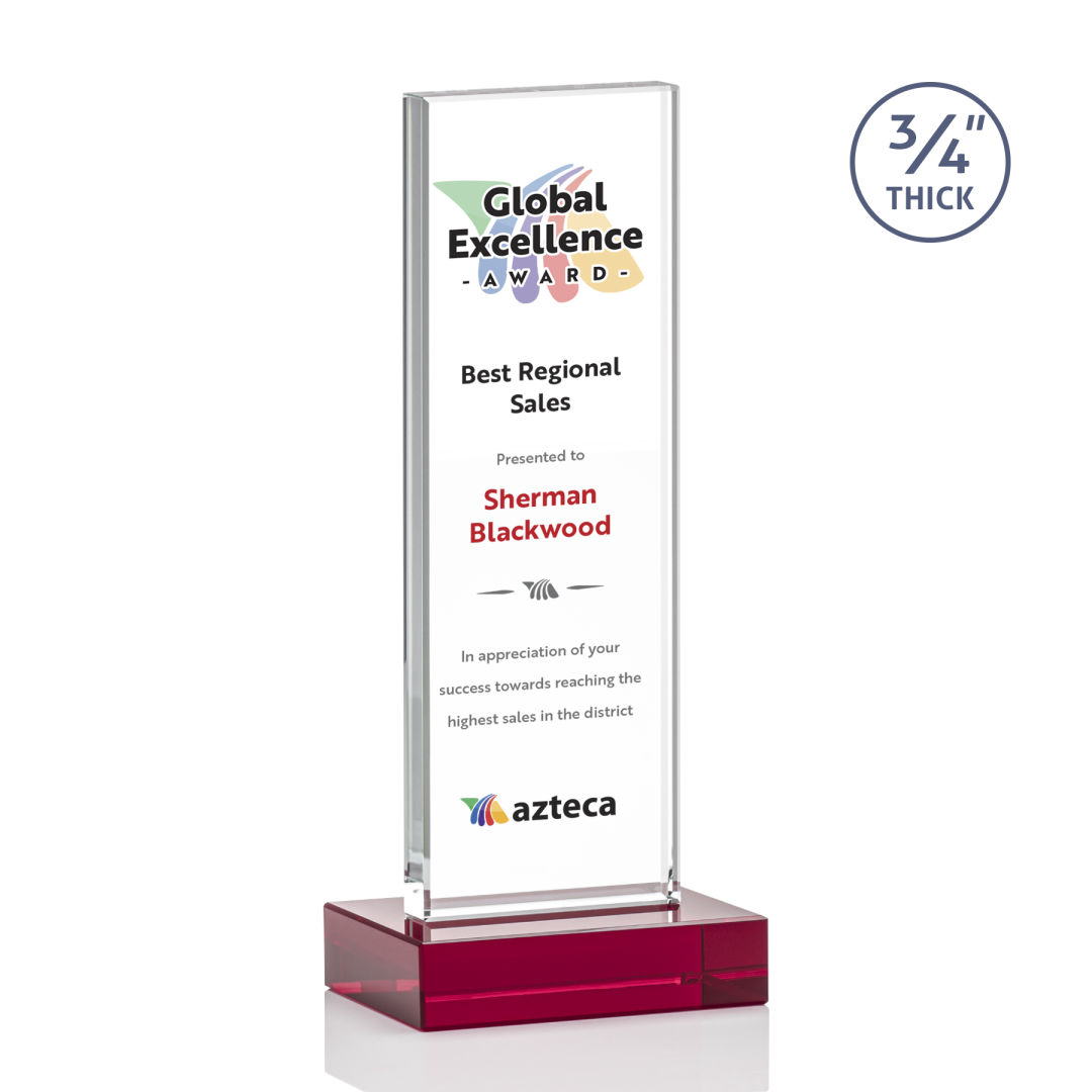 Holmes VividPrint™ Award - Red 3