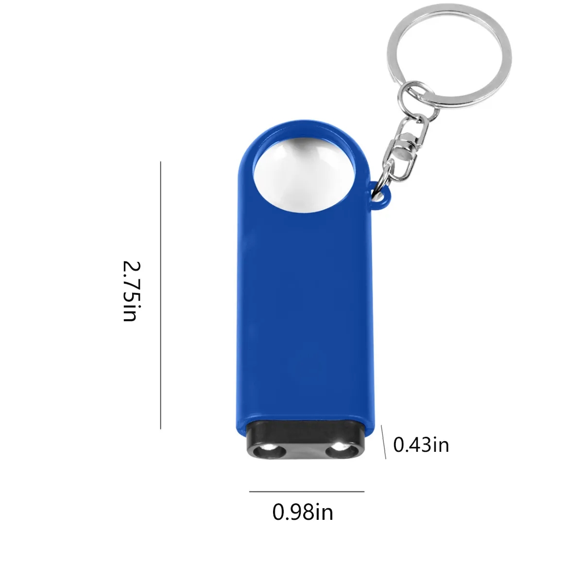 Magnifier LED Light Key Chain 5