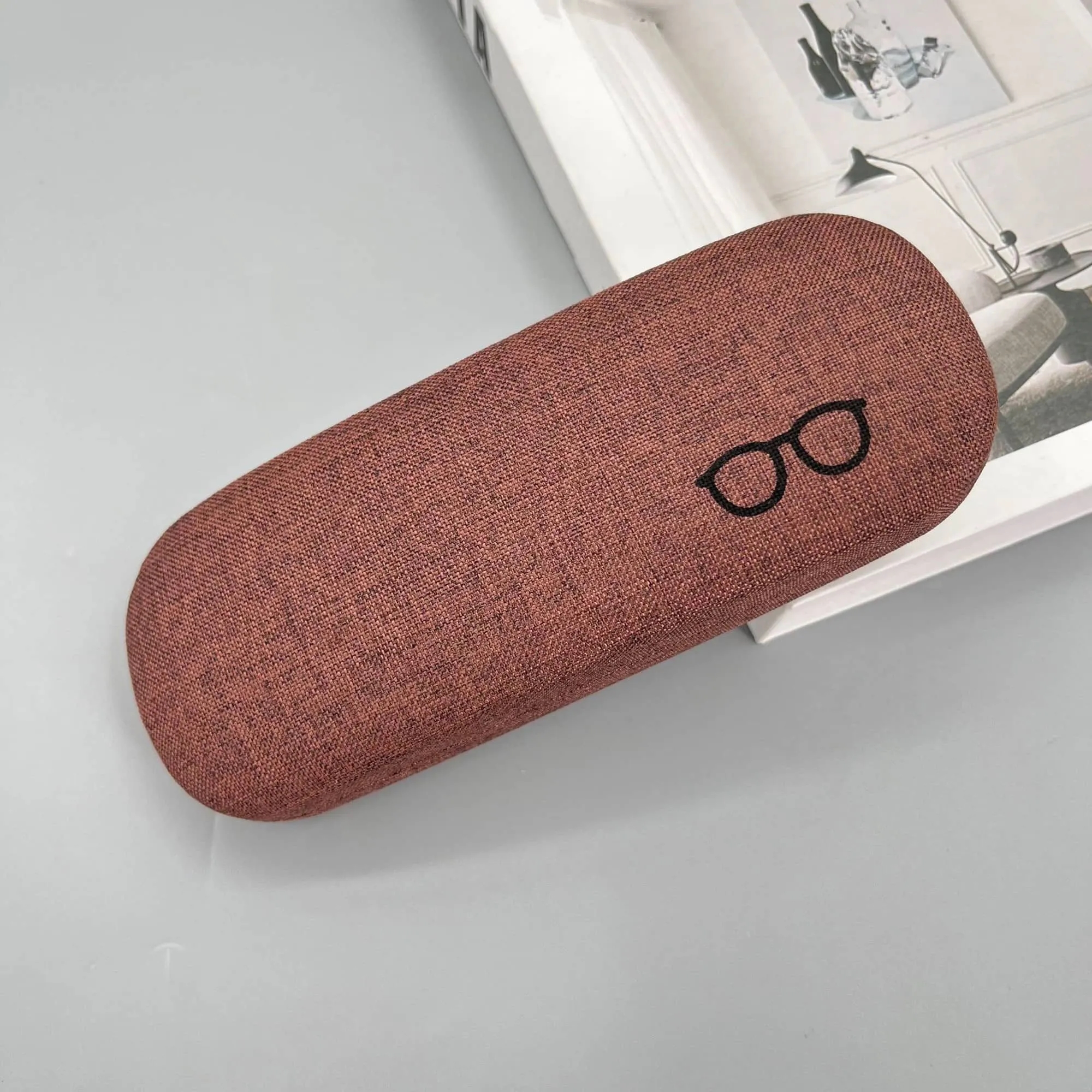 Portable Foldable Triangular Eyeglass Case 3