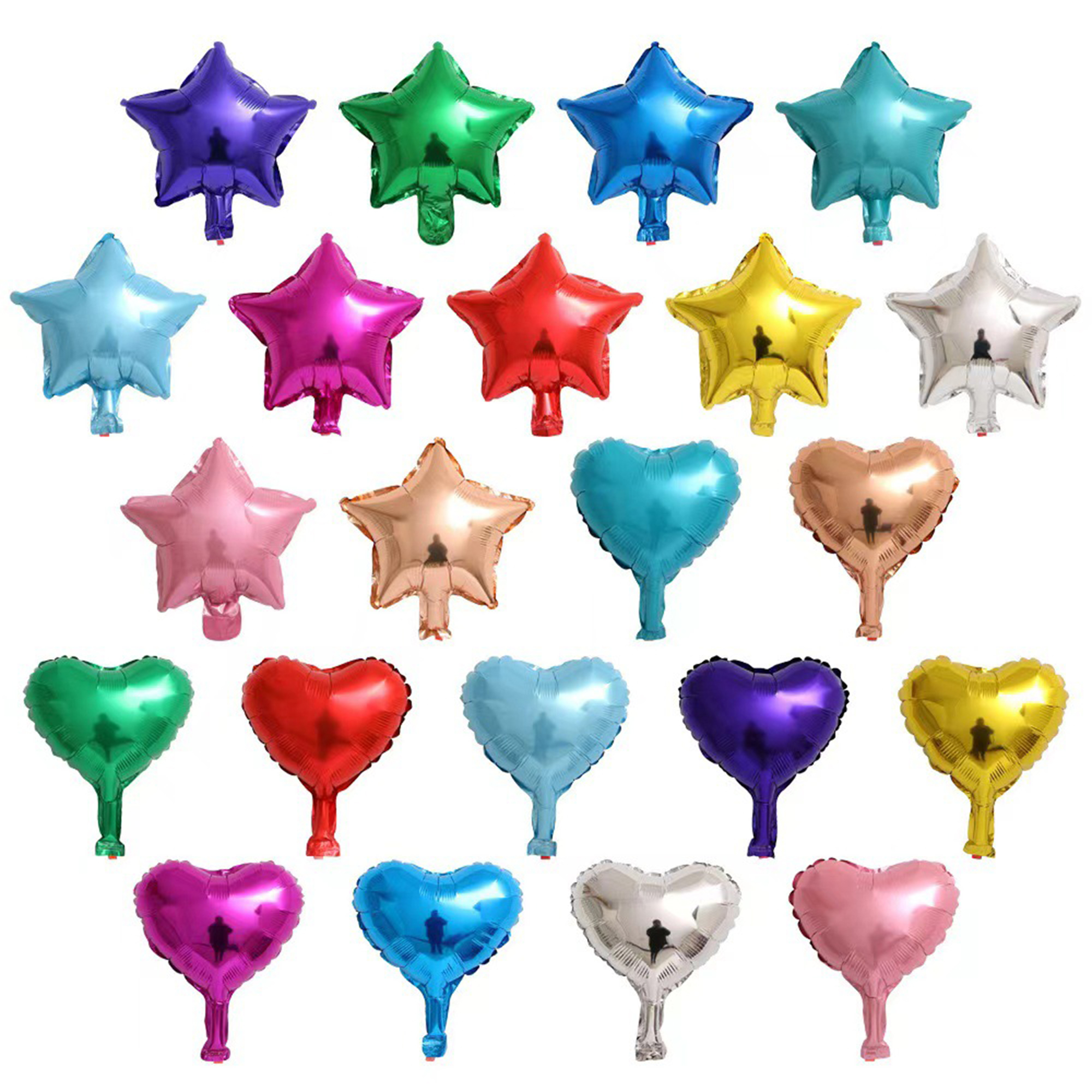 18" Star-Shaped Mylar Balloon Aluminum Film 7