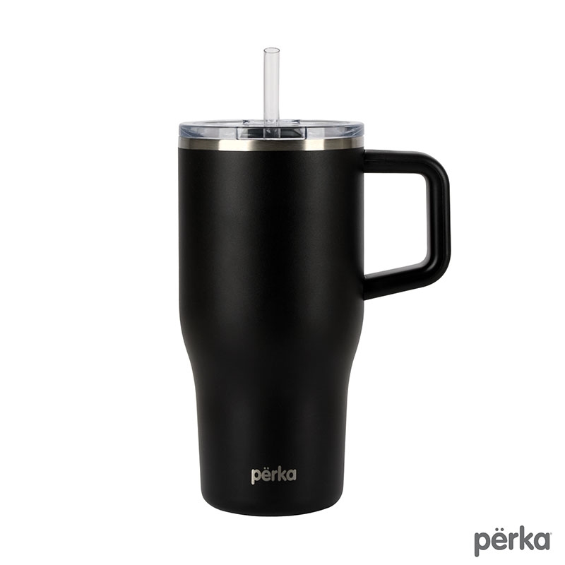 Perka® Myrton 20 oz. Double Wall, Recycled Stainless Steel Travel Mug 34