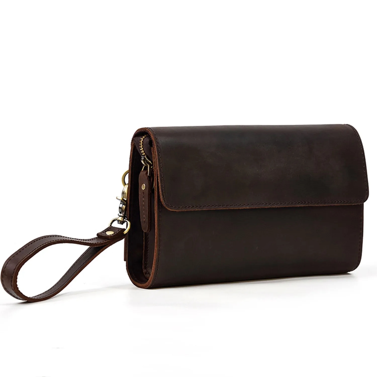 Men's Genuine Leather Retro Multifunctional Wallet 6