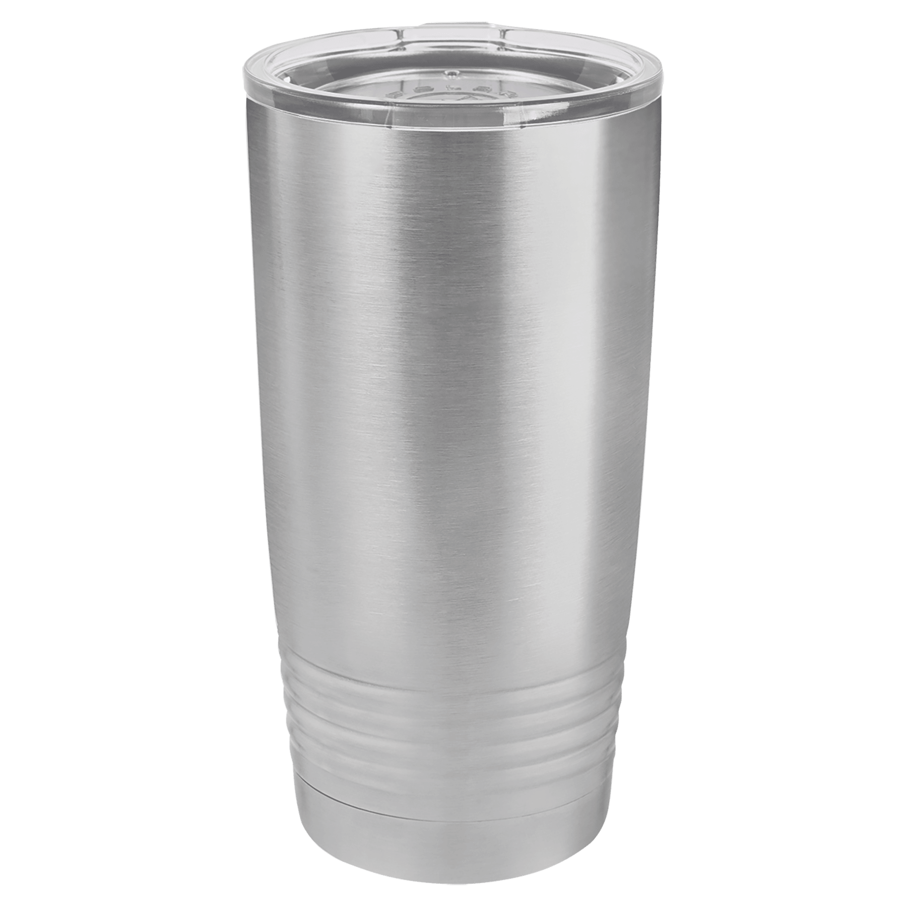 20 oz Laserable Leatherette Polar Camel Tumbler w/ Clear Lid 20