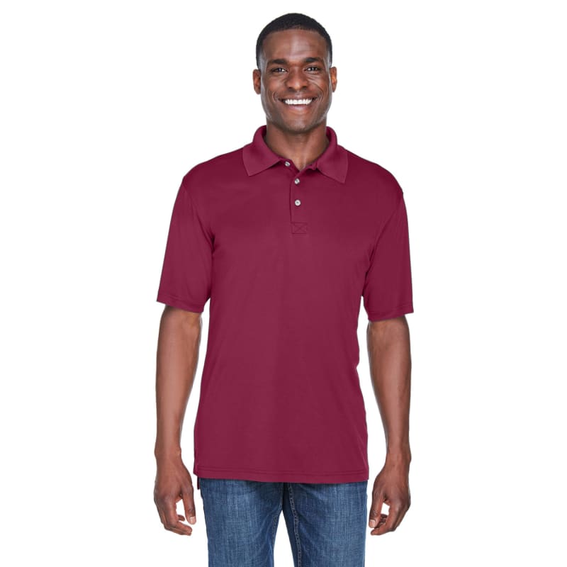 UltraClub Men's Cool & Dry Sport Performance Interlock Polo 8