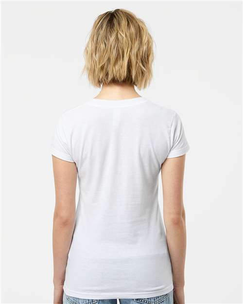 Women's Fine Jersey V-Neck T-Shirt - 214 23