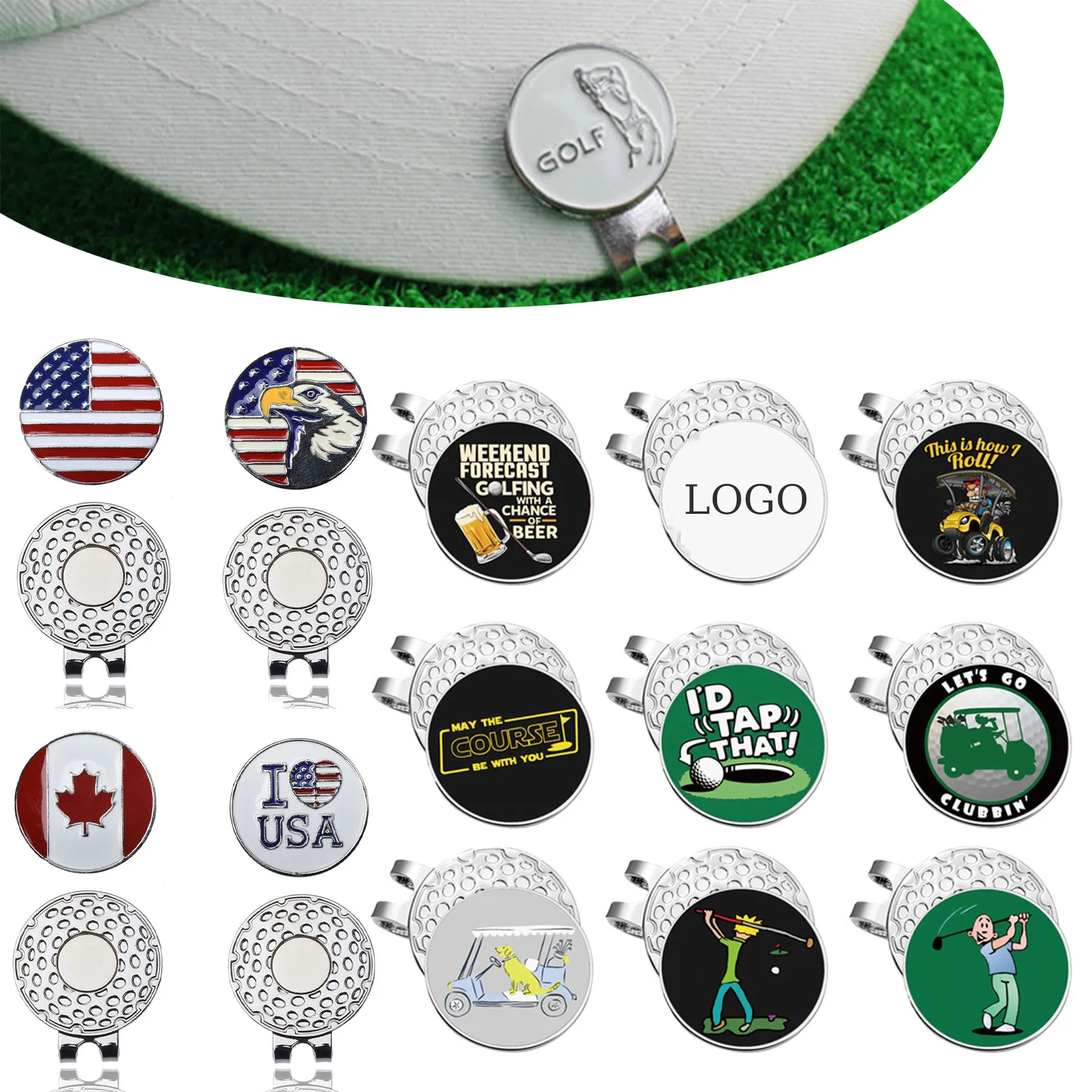 Durable Rubber Golf Tees 10