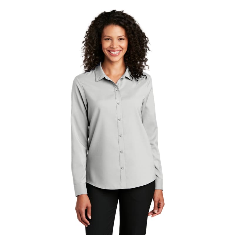 Port Authority Ladies Long Sleeve Performance Staff Shirt 37