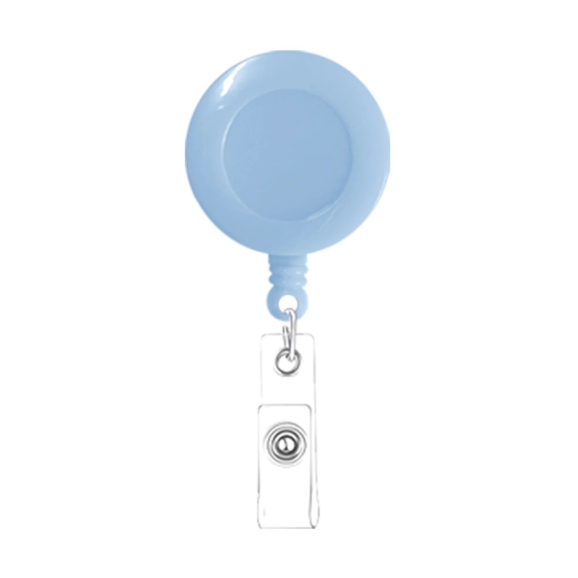 ABS Plastic Retractable Badge Holder with Clip 8