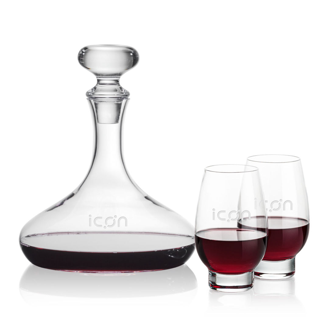 Stratford Decanter & Glenarden Stemless Wine 4