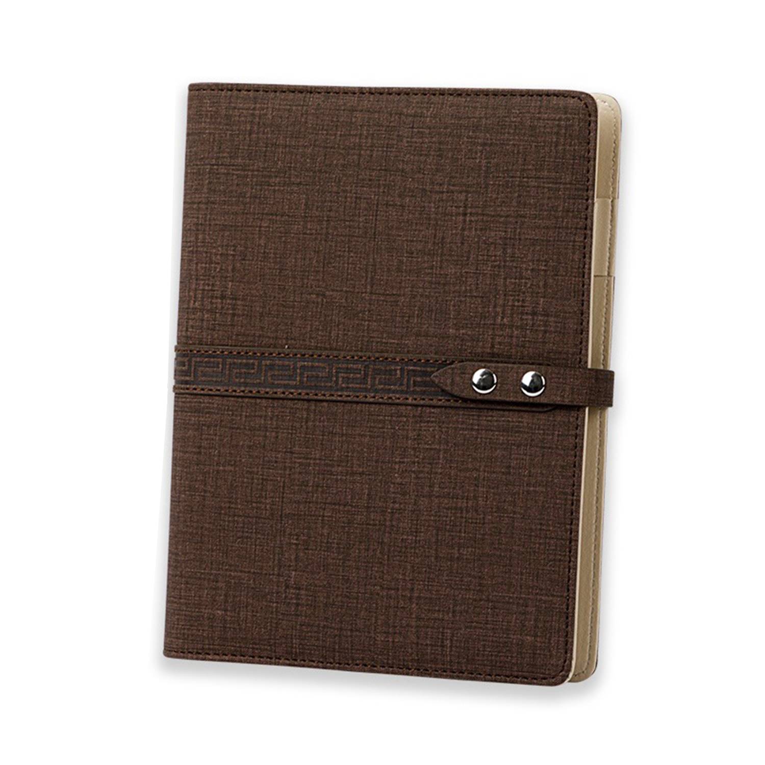 A5 Snap Button Loose Leaf Notebook 12